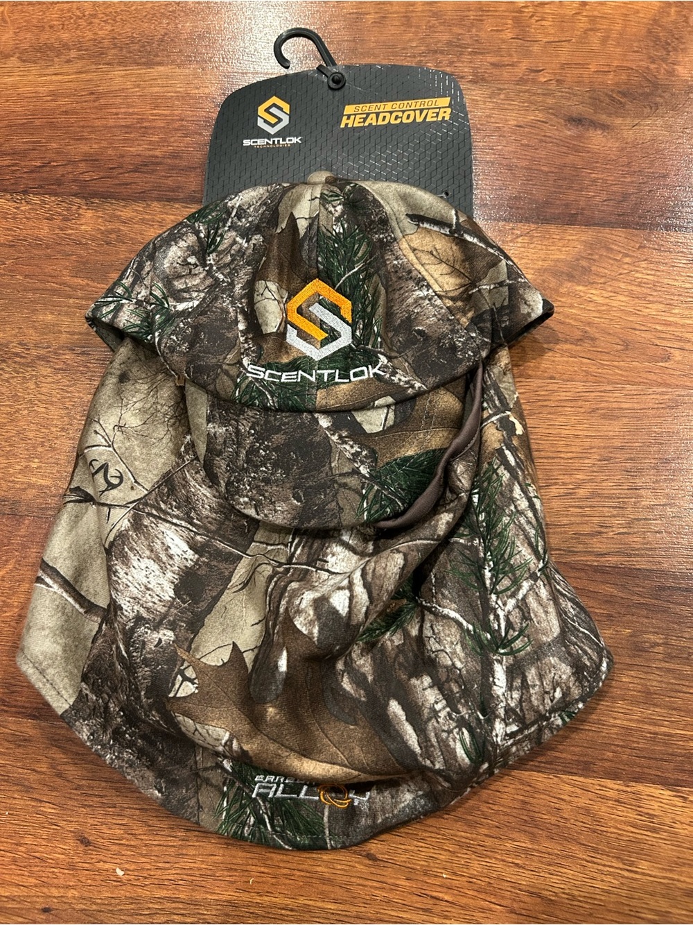 ScentLok Full Season Ultimate Head Cover Hat Facemask Camo Hunting Realtree